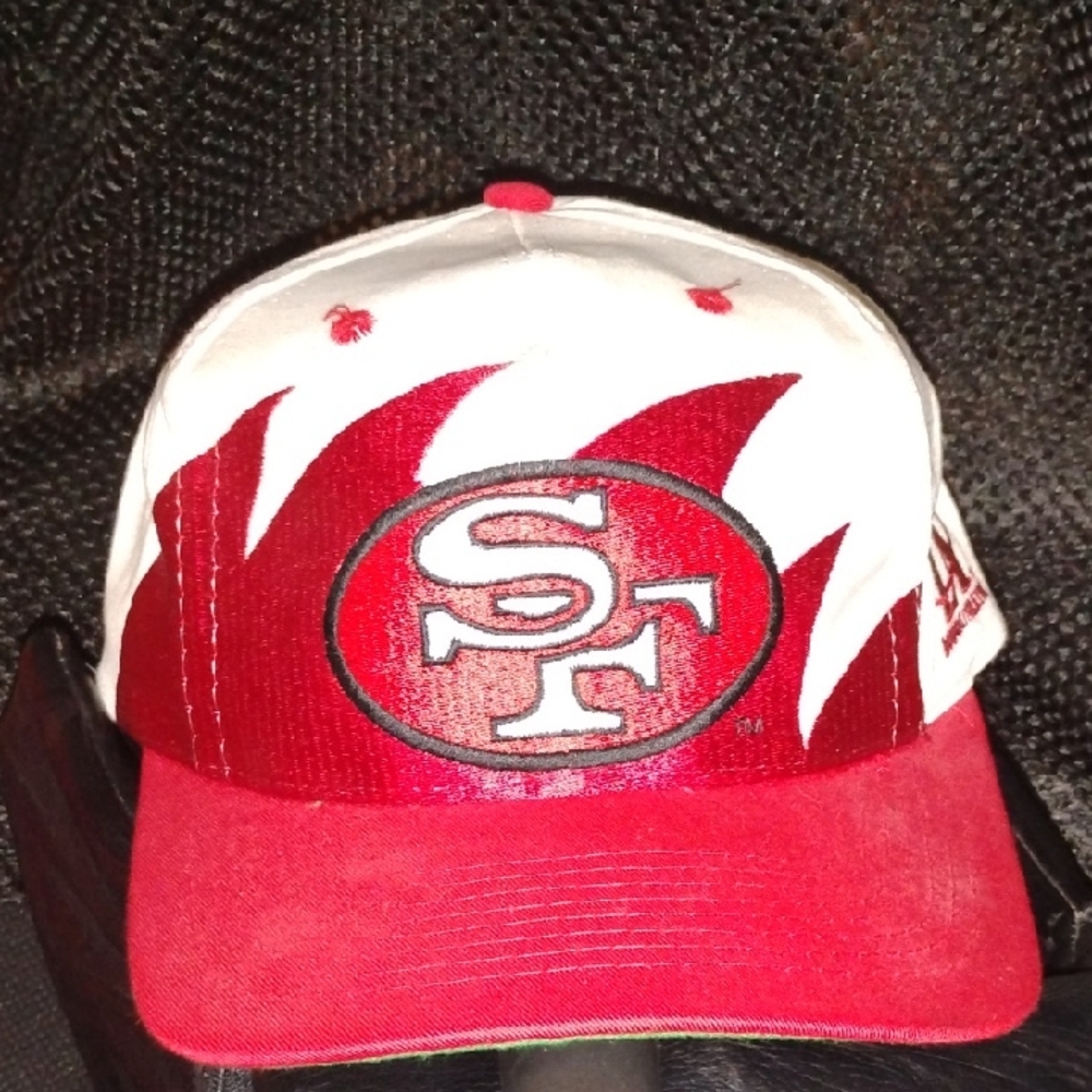 Logo Athletic Bold Red and White Cap